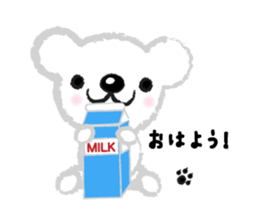 Fluffy Teddy Bear's daily stickers sticker #4103040
