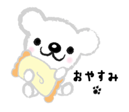 Fluffy Teddy Bear's daily stickers sticker #4103043