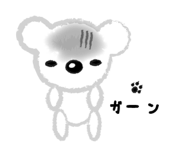 Fluffy Teddy Bear's daily stickers sticker #4103048