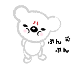 Fluffy Teddy Bear's daily stickers sticker #4103051