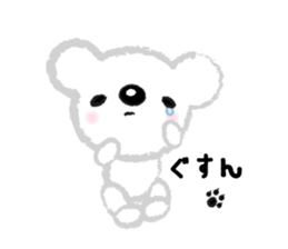 Fluffy Teddy Bear's daily stickers sticker #4103071