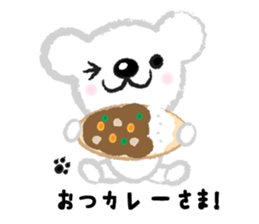 Fluffy Teddy Bear's daily stickers sticker #4103076