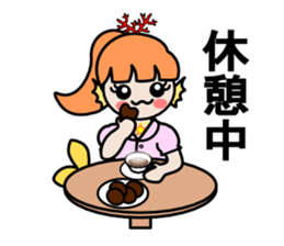 Work of the mermaid sticker #4103368