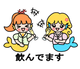 Work of the mermaid sticker #4103369