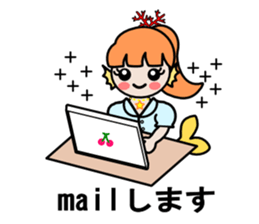 Work of the mermaid sticker #4103383