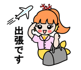 Work of the mermaid sticker #4103389