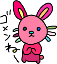 colorful happy sticker #4104881