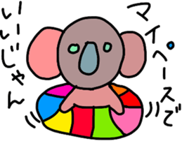 colorful happy sticker #4104895