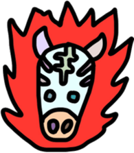 colorful happy sticker #4104906