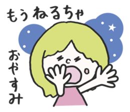 TOYAMA GIRL no.2 sticker #4105100