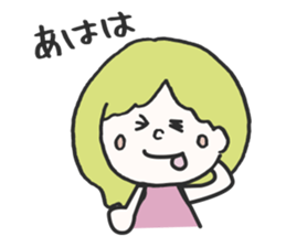TOYAMA GIRL no.2 sticker #4105119
