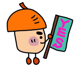 DONGURIMAN'S ~spinoff JAGAMARU's family~ sticker #4105144