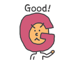 Alphabets speak English sticker #4105206