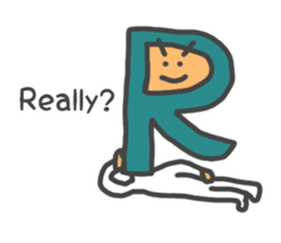 Alphabets speak English sticker #4105217