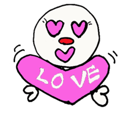 Funny happy man sticker #4106124