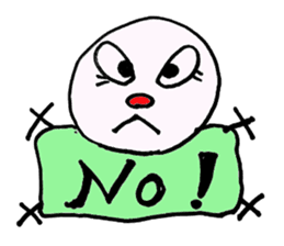 Funny happy man sticker #4106137