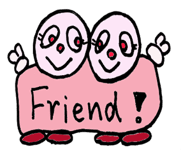 Funny happy man sticker #4106138