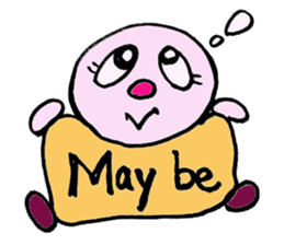 Funny happy man sticker #4106146