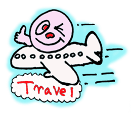 Funny happy man sticker #4106148