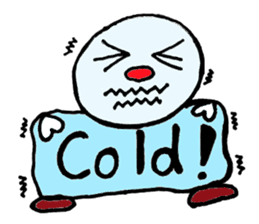 Funny happy man sticker #4106156