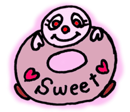 Funny happy man sticker #4106158