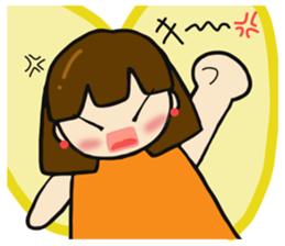 Cute sprite of a butterfly sticker #4106209