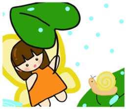 Cute sprite of a butterfly sticker #4106224