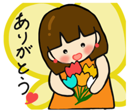 Cute sprite of a butterfly sticker #4106228