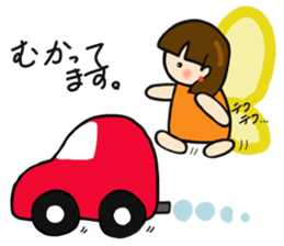 Cute sprite of a butterfly sticker #4106233