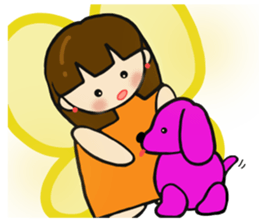 Cute sprite of a butterfly sticker #4106236