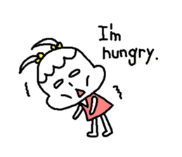 Girl of the rabbit sticker #4106345