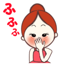 Ballerina of MO-chan  Hiroshima valve sticker #4106450