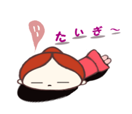 Ballerina of MO-chan  Hiroshima valve sticker #4106469