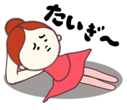 Ballerina of MO-chan  Hiroshima valve sticker #4106471