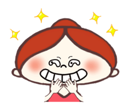 Ballerina of MO-chan  Hiroshima valve sticker #4106478