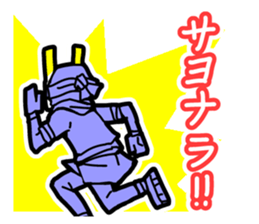 Noh mask hero "Hannya-Man" sticker #4106648