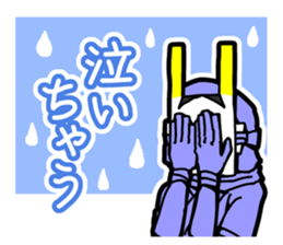 Noh mask hero "Hannya-Man" sticker #4106667