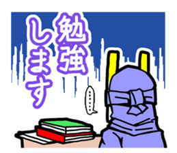 Noh mask hero "Hannya-Man" sticker #4106669