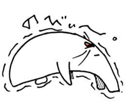 An easygoing rabbit stickers sticker #4106687