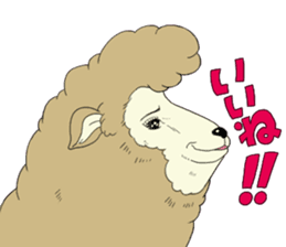 SHEEP YEAR's Sticker sticker #4106727