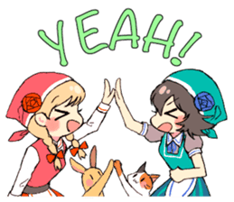 Red Rose&Blue Rose sticker #4106843