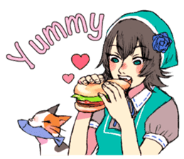 Red Rose&Blue Rose sticker #4106865