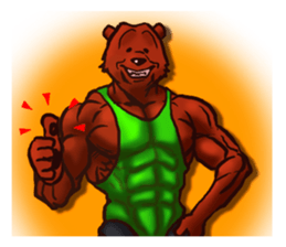 KUMAcho sticker #4106921