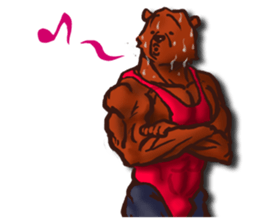 KUMAcho sticker #4106950
