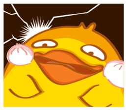 PEDPAO, The happiness duck 2 sticker #4107205