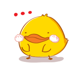 PEDPAO, The happiness duck 2 sticker #4107213