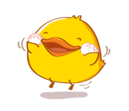 PEDPAO, The happiness duck 2 sticker #4107223