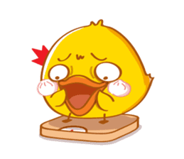 PEDPAO, The happiness duck 2 sticker #4107227