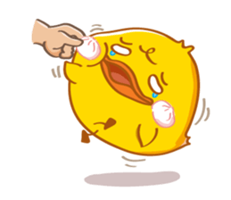 PEDPAO, The happiness duck 3 sticker #4107721