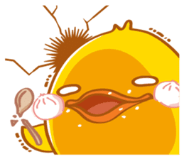 PEDPAO, The happiness duck 3 sticker #4107742